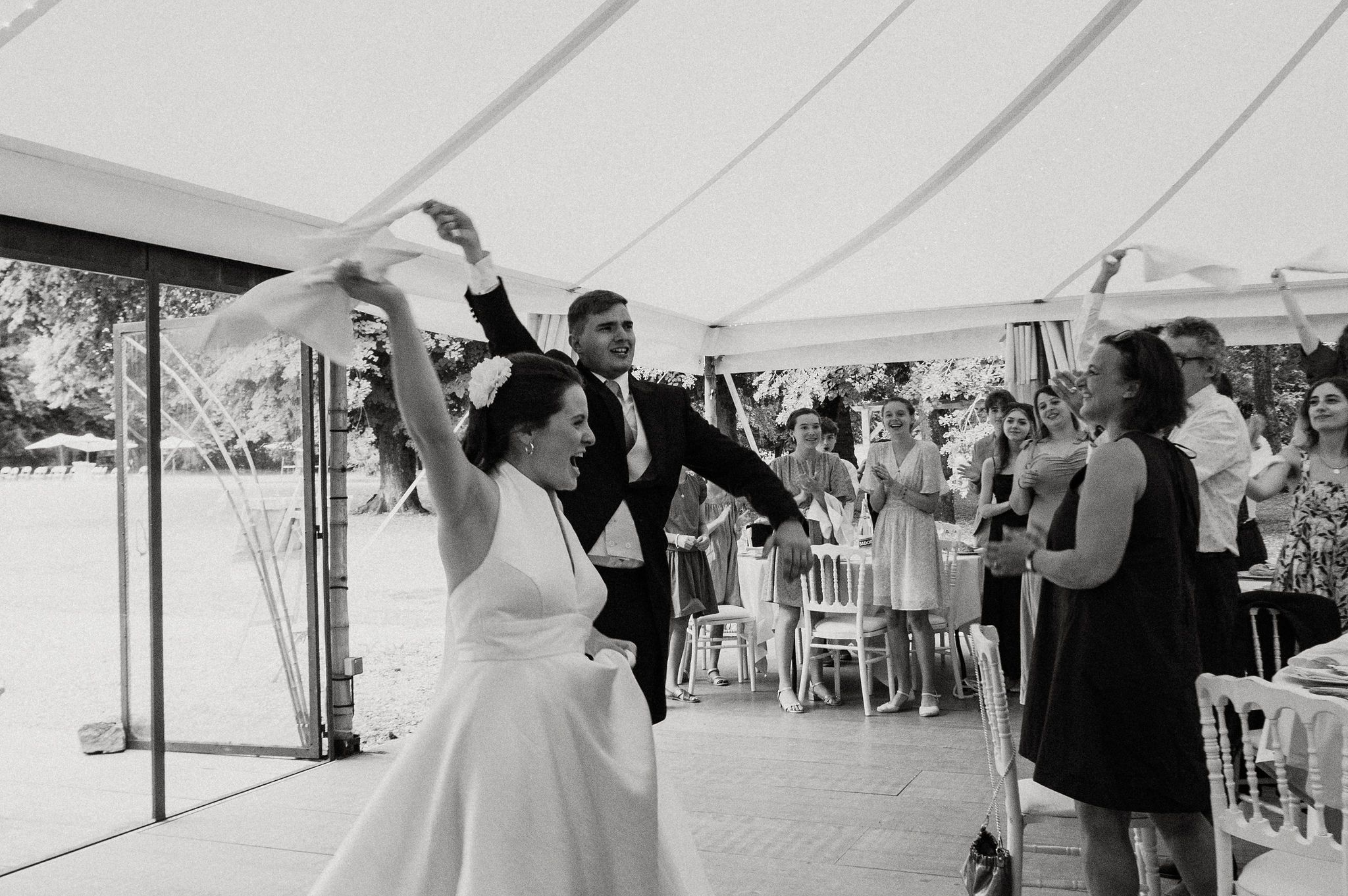 Discours pendant la soirée de mariage - Domaine de Vauluisant